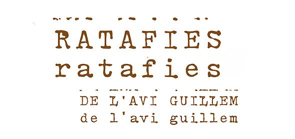 ratafies de l'avi guillem, esparreguera, ratafia, licor, ratafia de l'avi guillem